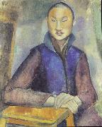 Anita Ree Young Chinese man painting